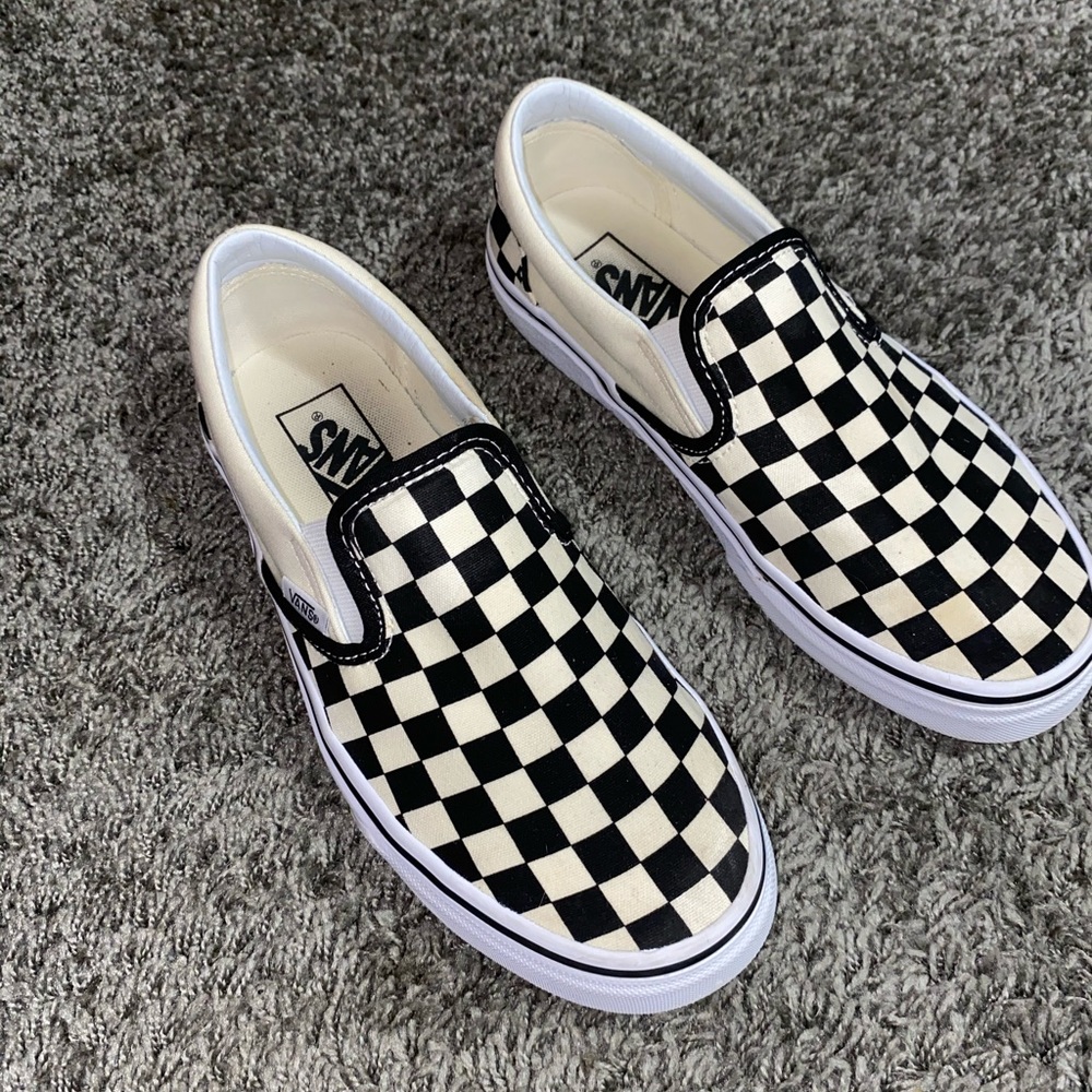 Checkered vans